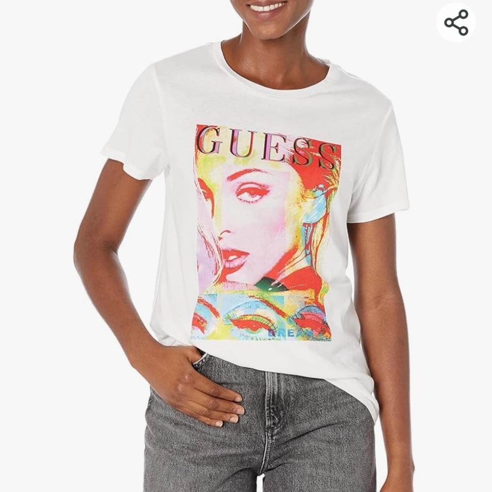 GUESS graphic Tee T-Shirt Top